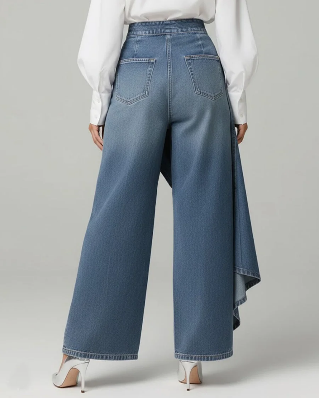 Martina™ | Jeans de Talle Alto con Pierna Ancha y Corte Relajado en Diseño Elegante