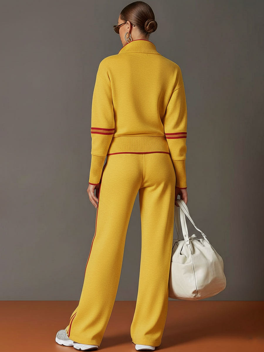 Marietta – Set Elegante con Pantalón de Pierna Ancha