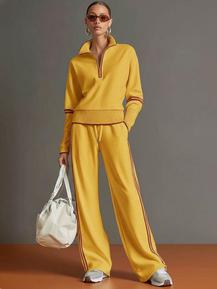 Marietta – Set Elegante con Pantalón de Pierna Ancha