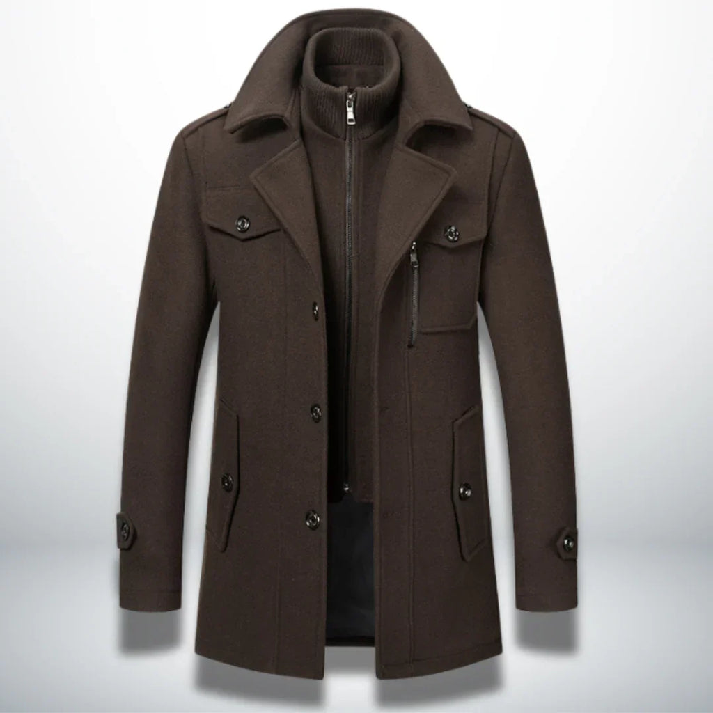 Mokka™ | Abrigo de invierno premium con elegante confección