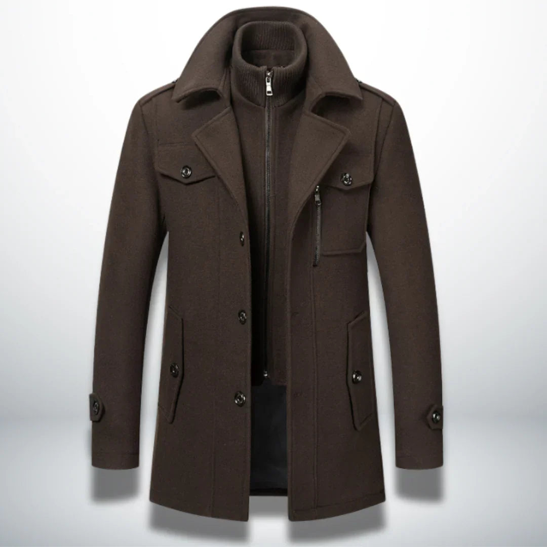 Mokka™ | Abrigo de invierno premium con elegante confección