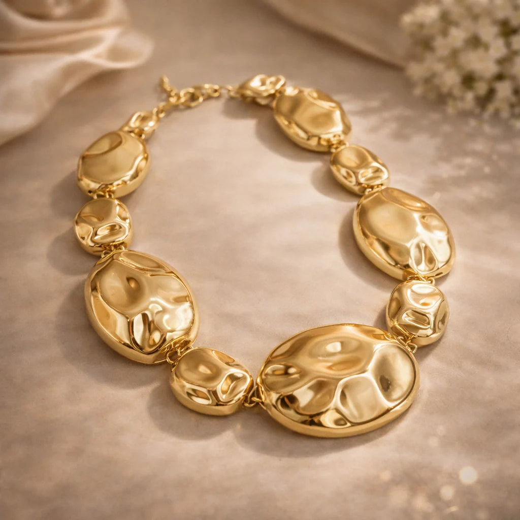 Collar de eslabones de oro