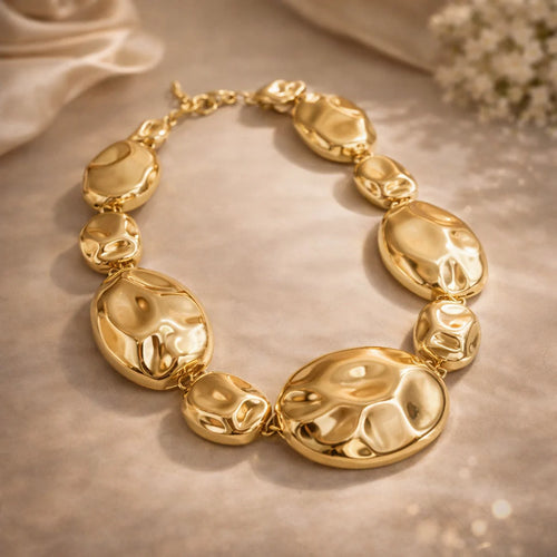 Collar de eslabones de oro