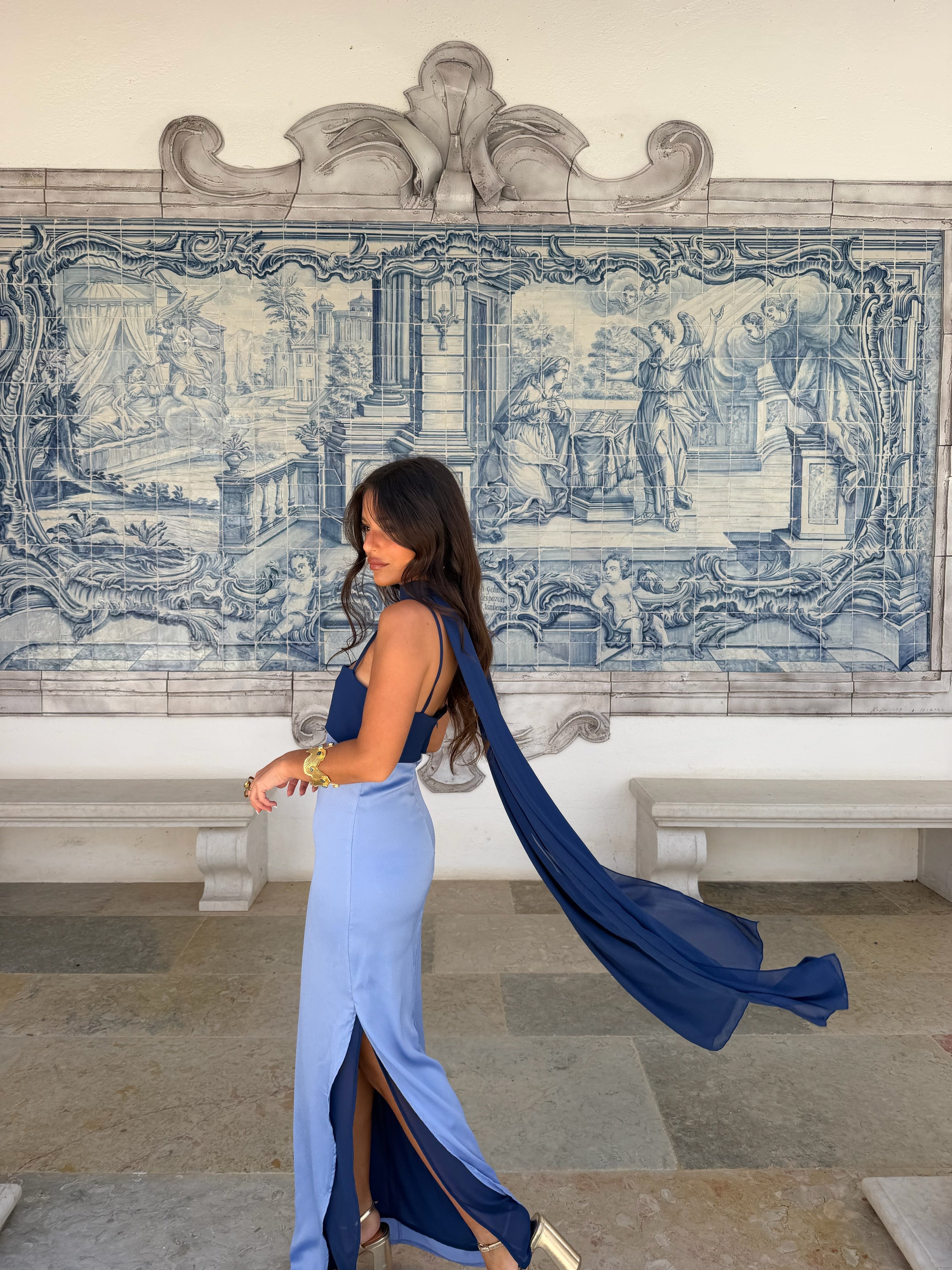 Vestido Zahara en Azul