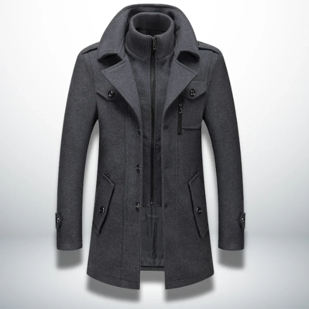 Mokka™ | Abrigo de invierno premium con elegante confección