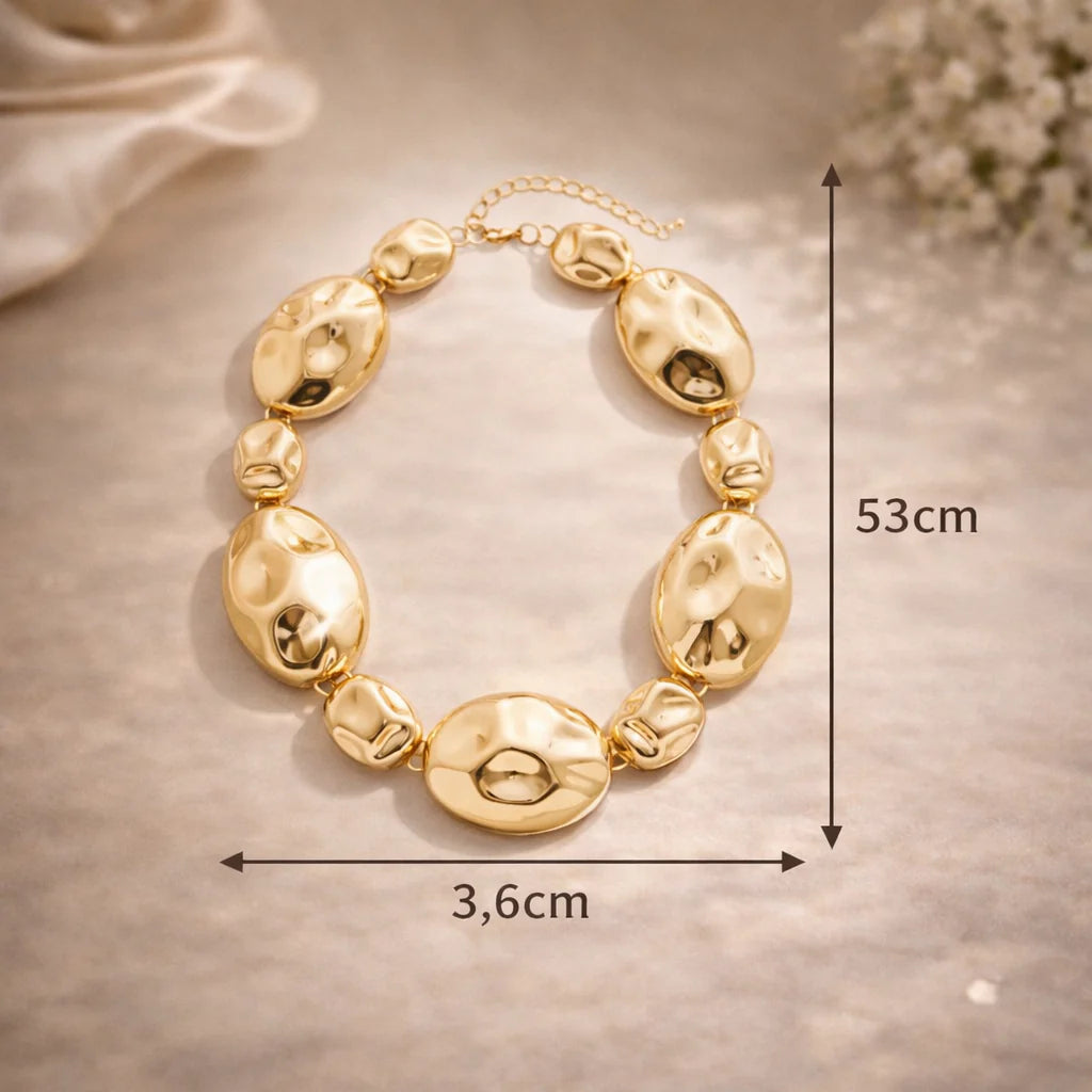 Collar de eslabones de oro