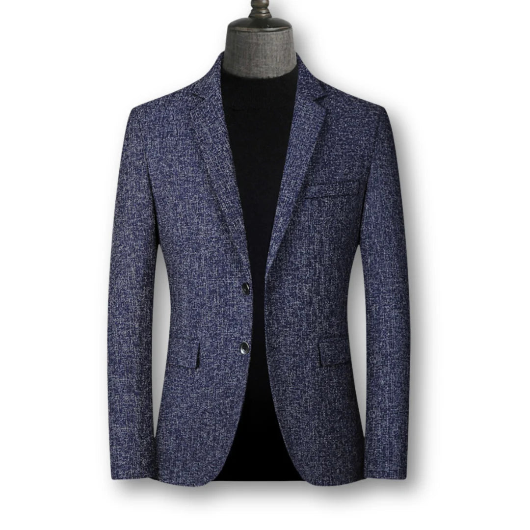 David™ | Blazer Lona Elegante Escocesa