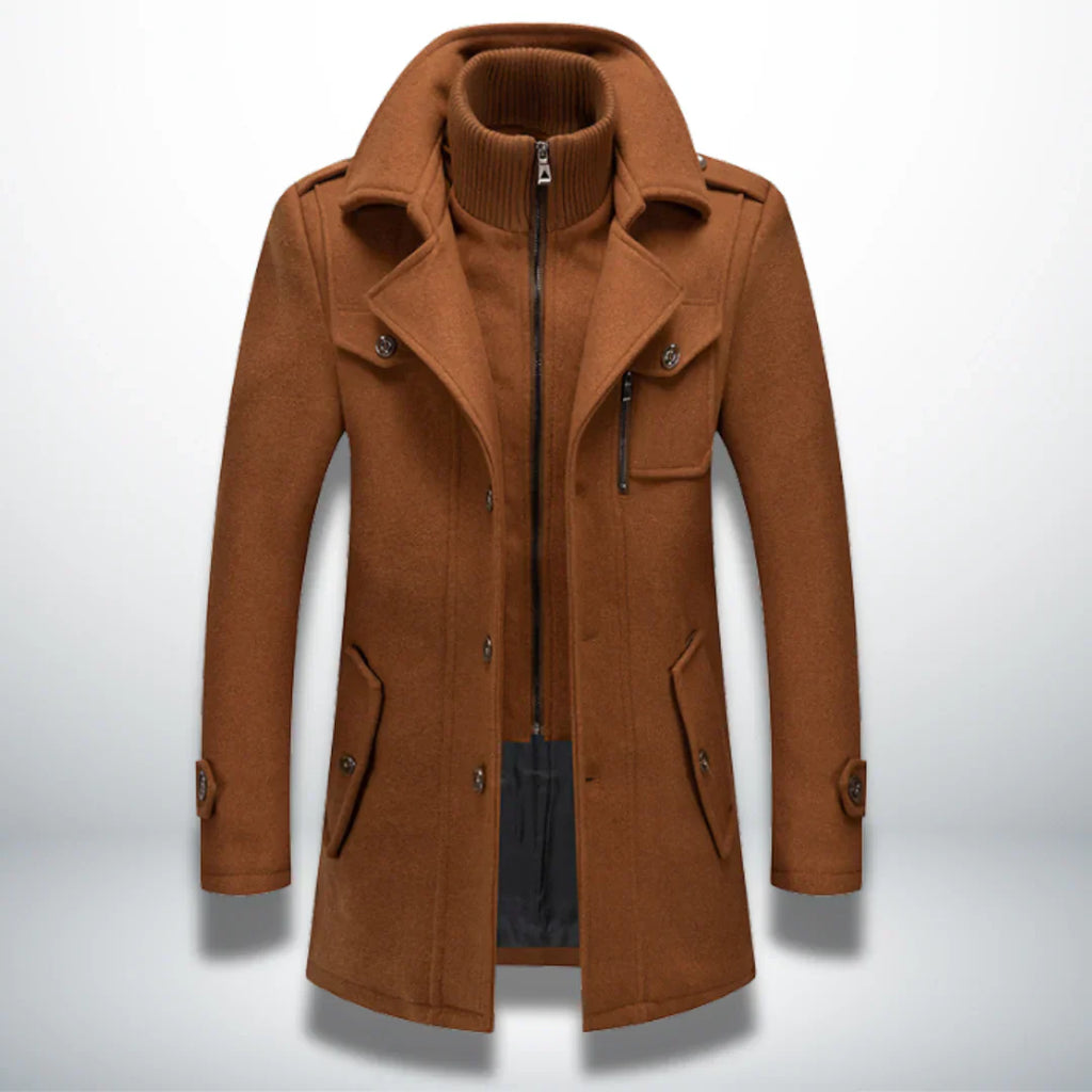 Mokka™ | Abrigo de invierno premium con elegante confección