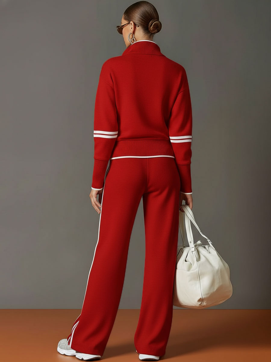 Marietta – Set Elegante con Pantalón de Pierna Ancha