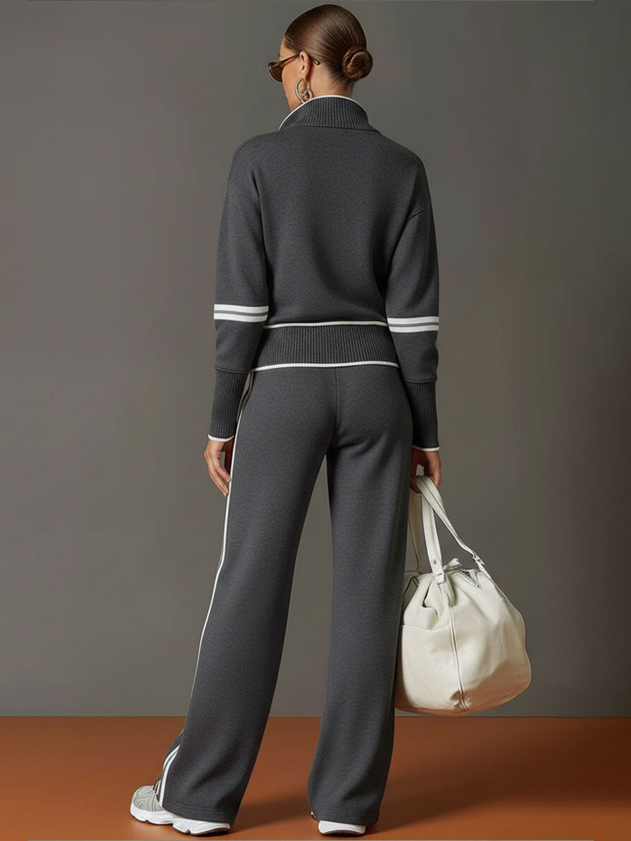 Marietta – Set Elegante con Pantalón de Pierna Ancha