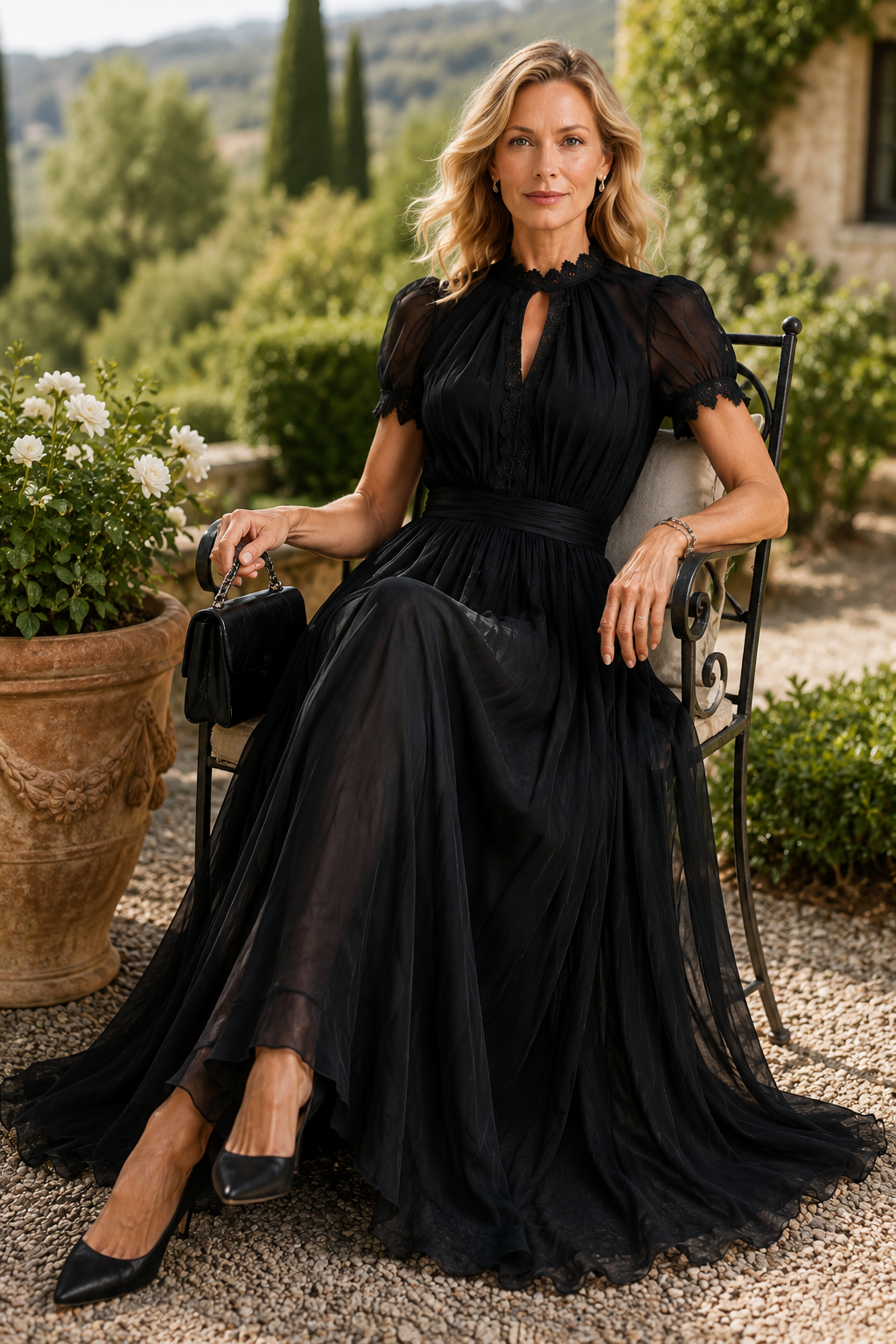 Bailey | Vestido Negro Elegante