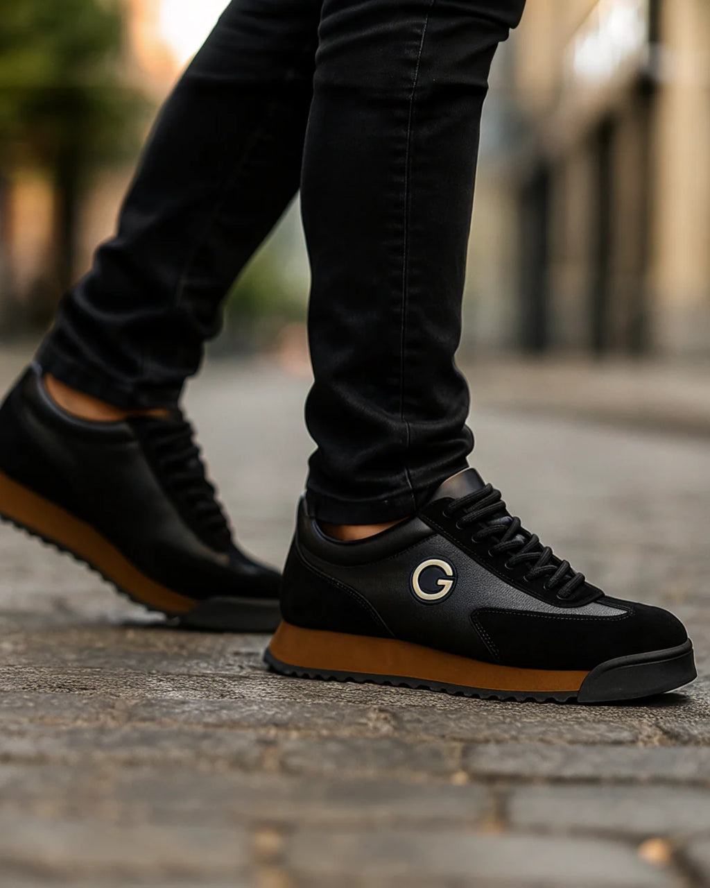 Zapatos de cuero elegantes