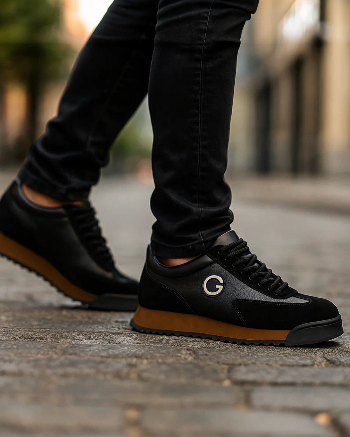 Zapatos de cuero elegantes