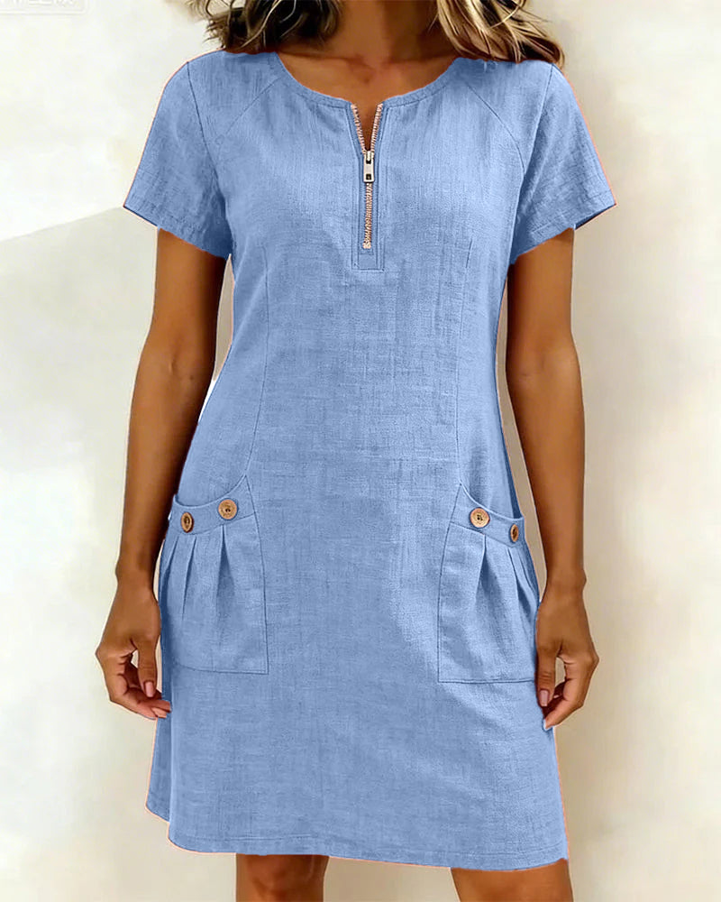 Vestido Lina™ | Elegancia Natural para el día a día.