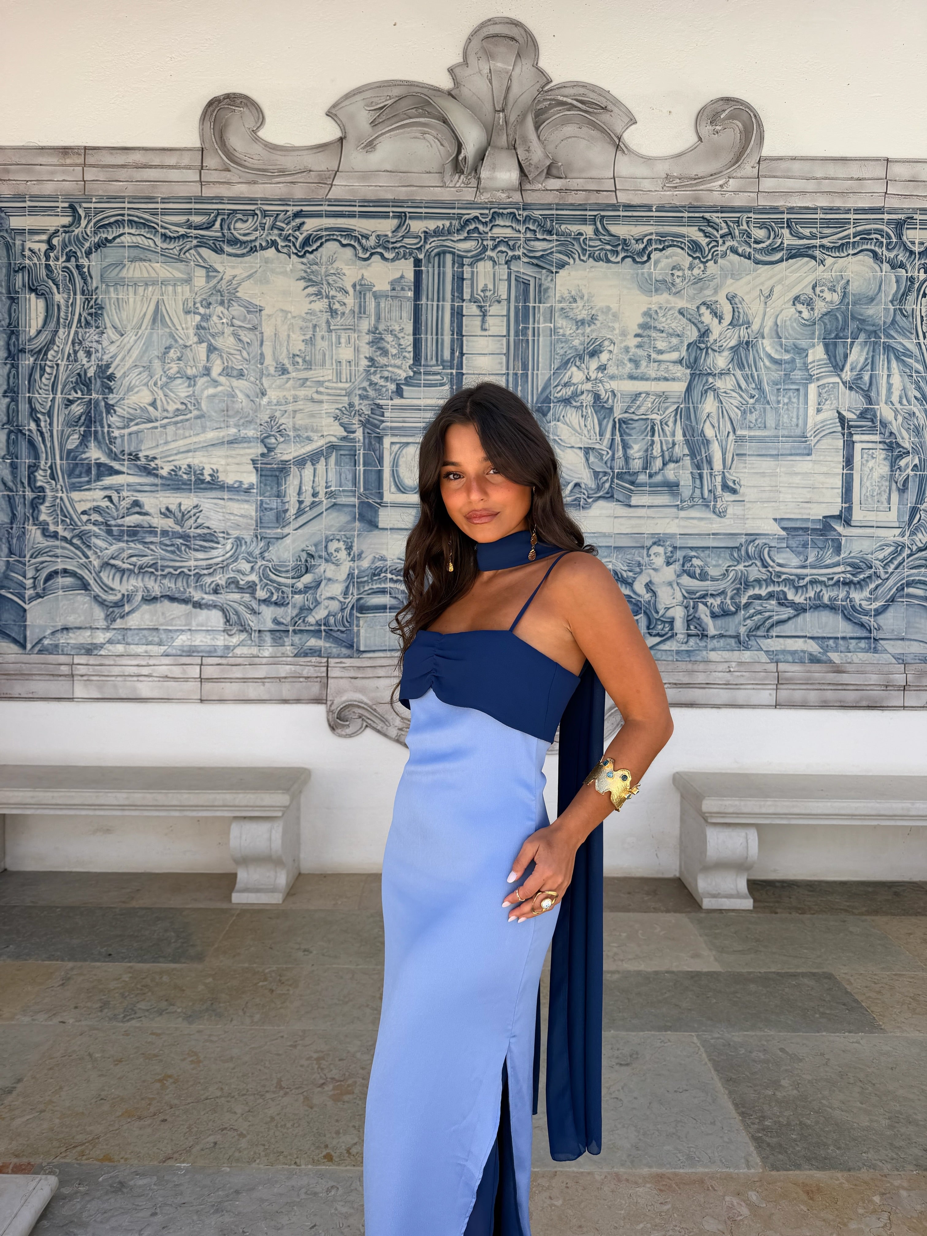 Vestido Zahara en Azul