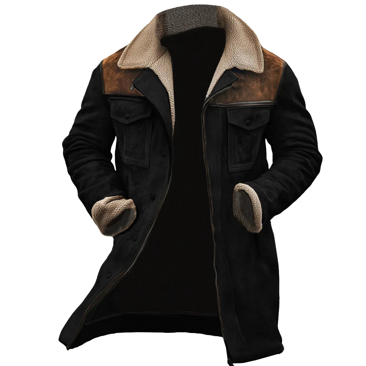 Chaqueta de Ante Vintage en Piel Premium