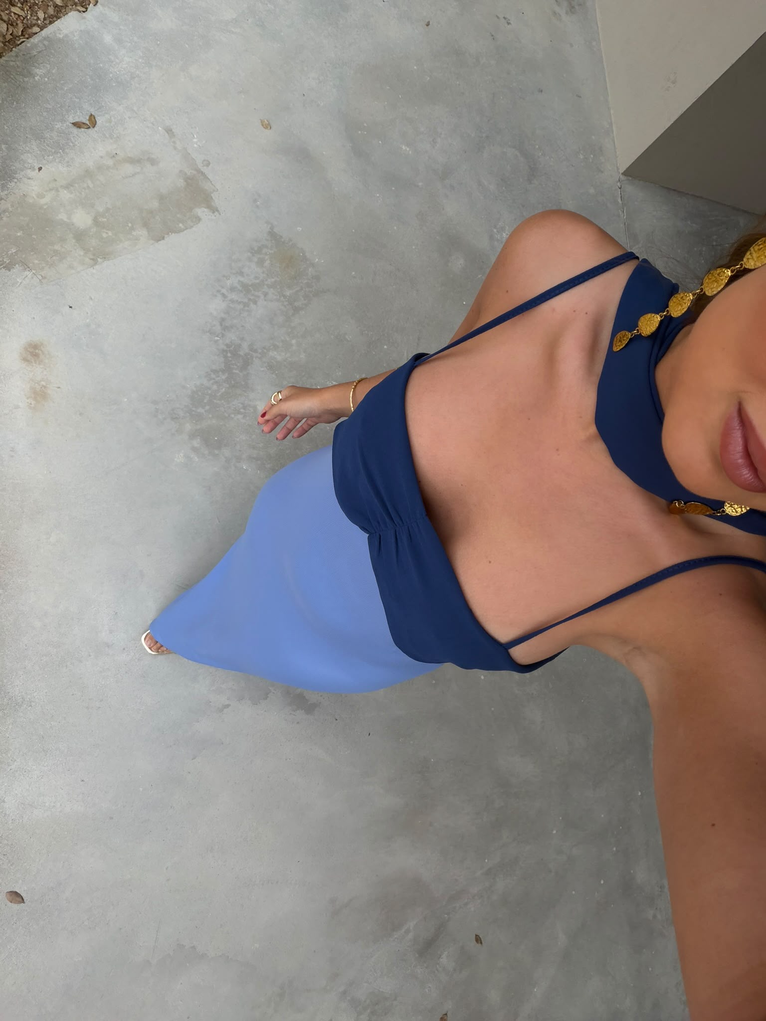 Vestido Zahara en Azul