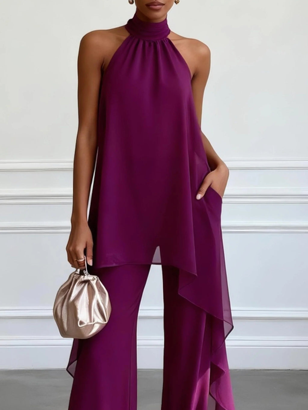 Amara™ | Mono halter sofisticado para mujer