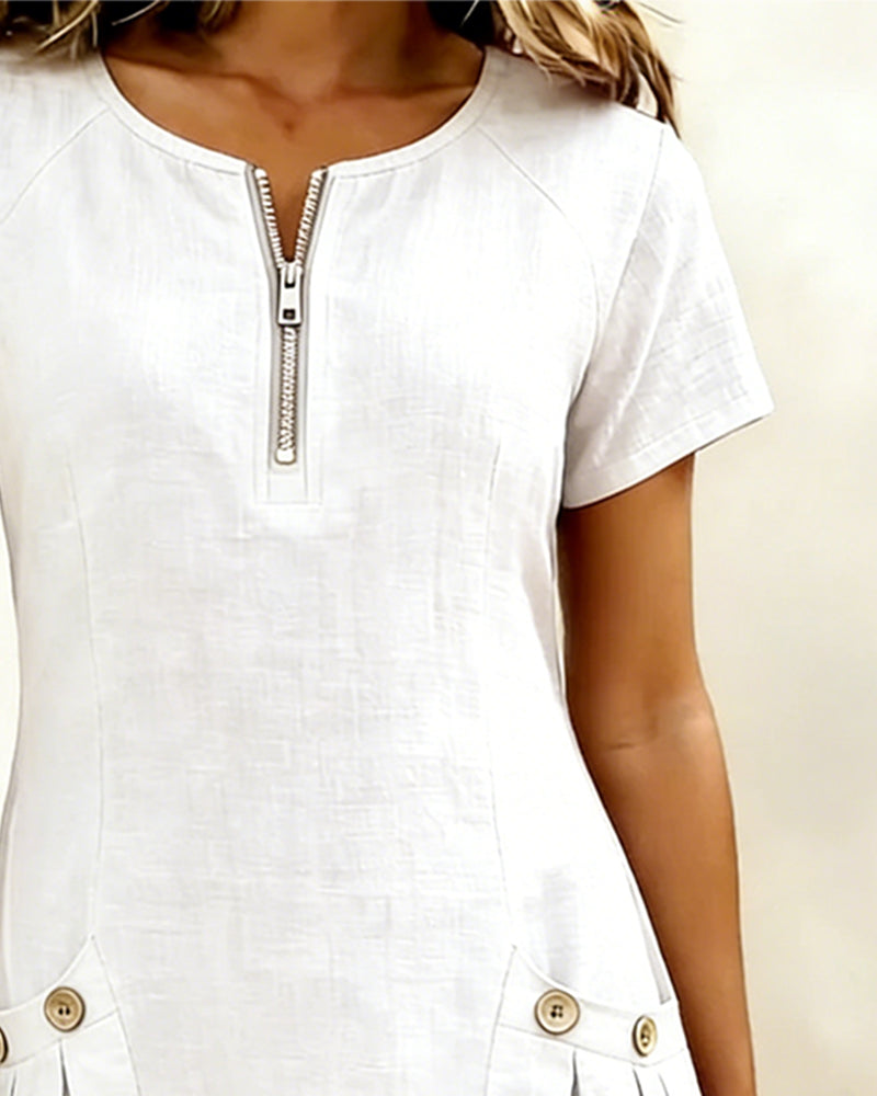 Vestido Lina™ | Elegancia Natural para el día a día.