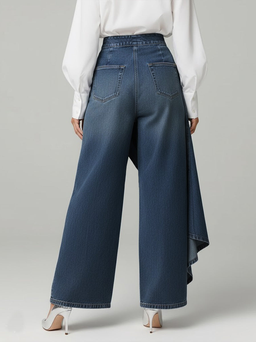 Martina™ | Jeans de Talle Alto con Pierna Ancha y Corte Relajado en Diseño Elegante