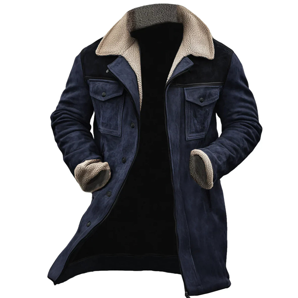 Chaqueta de Ante Vintage en Piel Premium