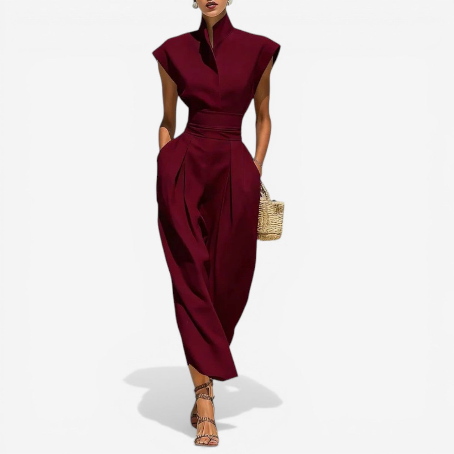 Addison™ Conjunto con Cuello Alto