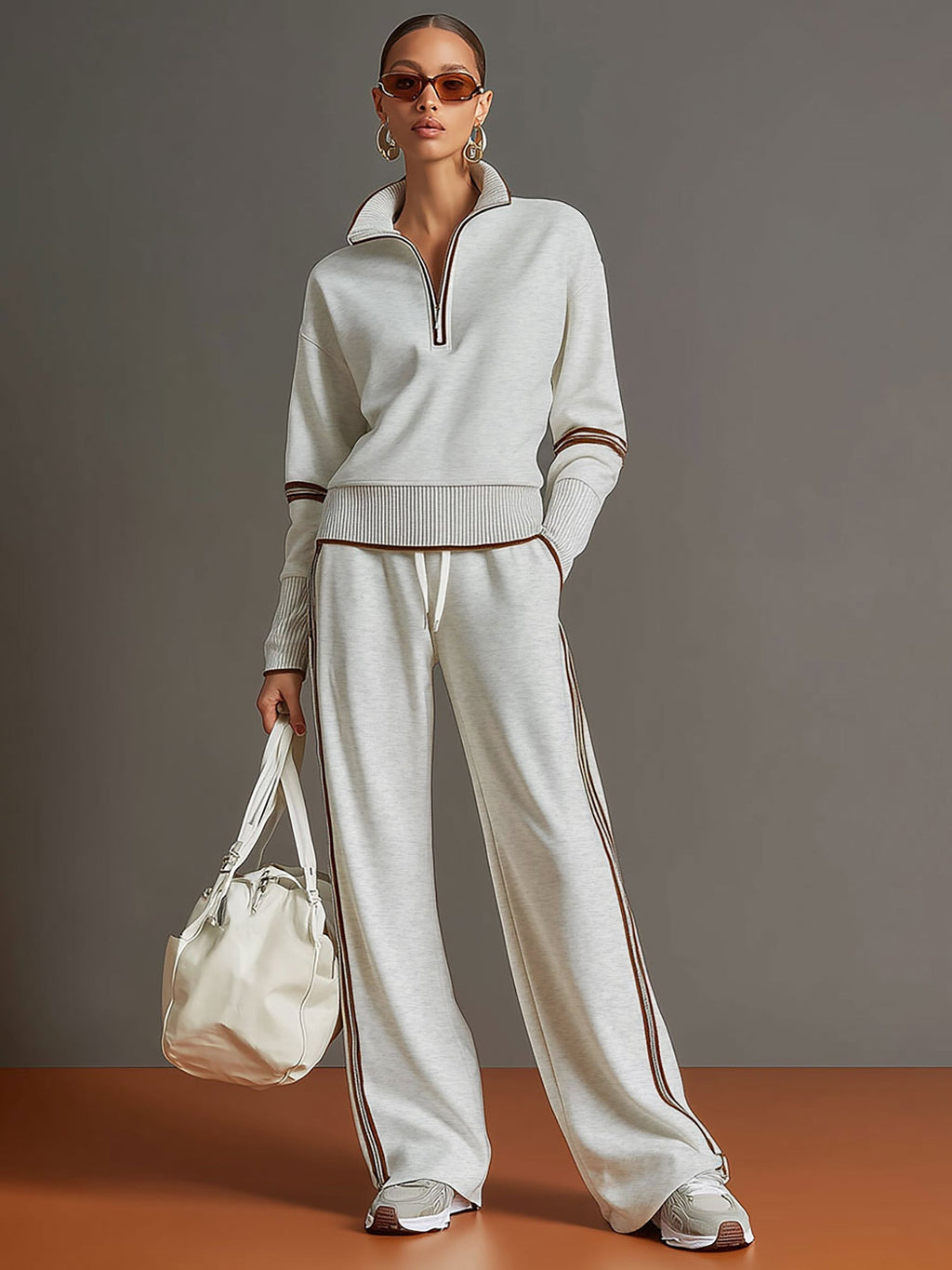 Marietta – Set Elegante con Pantalón de Pierna Ancha