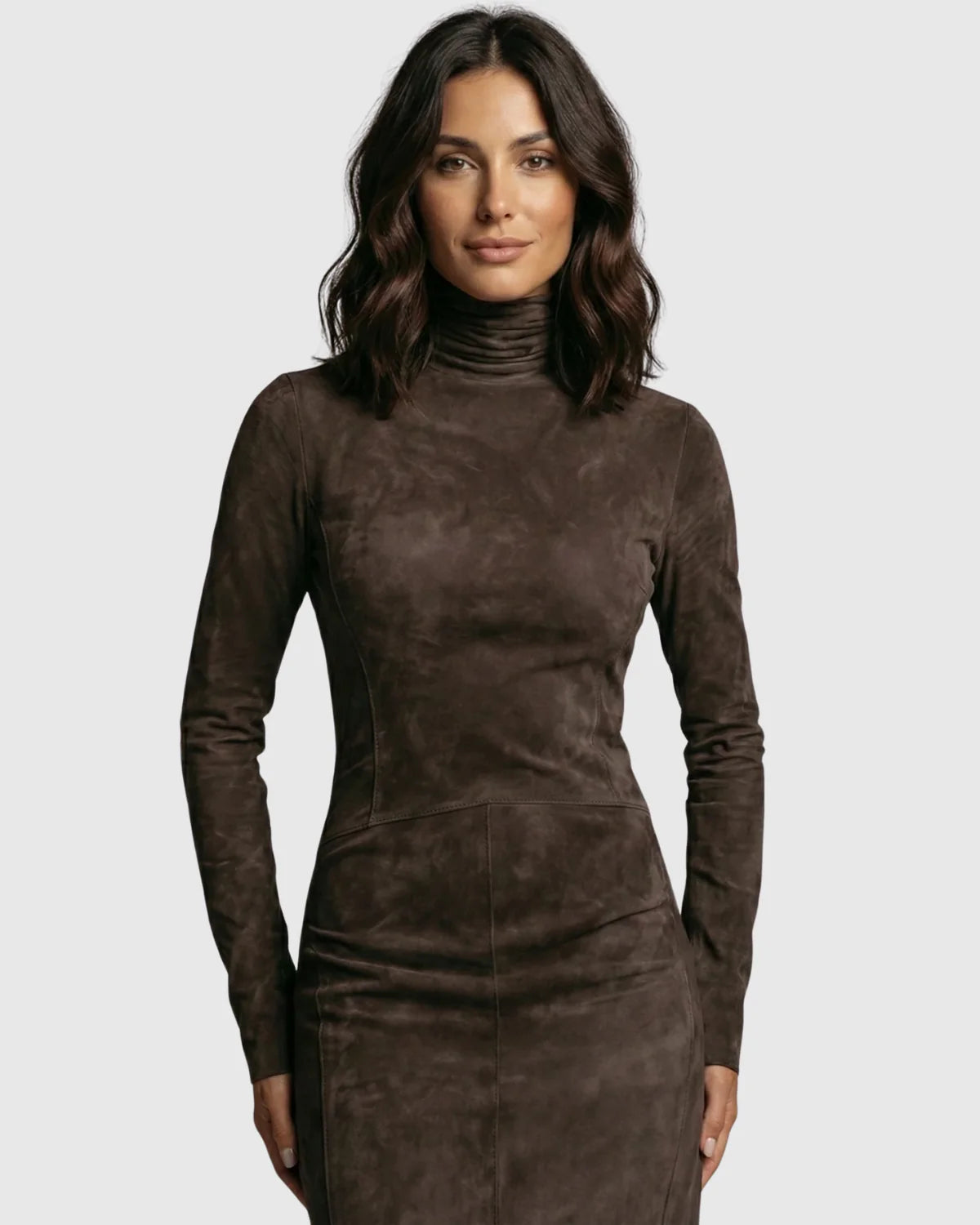 Noelia™ | Elegante vestido terracota